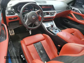 2023 BMW M4 Competition xDrive with VIN WBS43AZ07PCM93498, listed as a Copart auction lot 77186764 with 36,427 mi miles and Non Repairable. Bid and sale history available at carsss.com. Image 8.