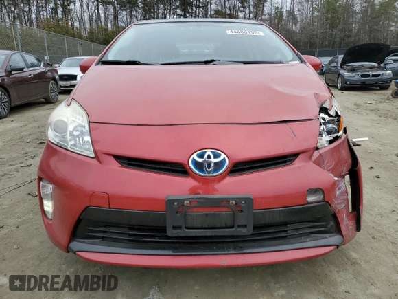 2014 Toyota Prius Four with VIN JTDKN3DU4E1827042, listed as a Copart auction lot 44680195 with 165,108 mi miles and Salvage Title. Bid and sale history available at carsss.com. Image 5.