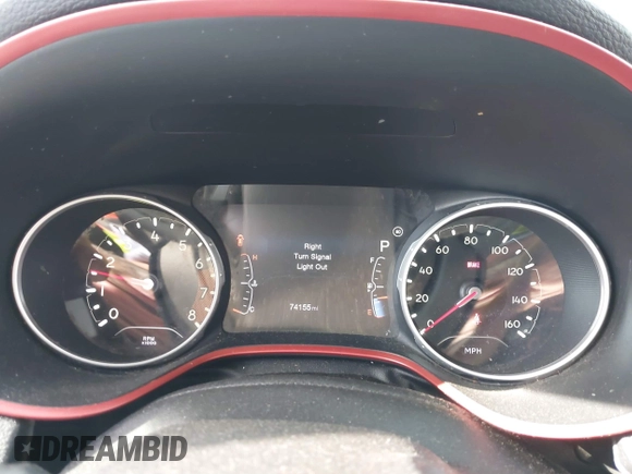 2017 Jeep Compass Trailhawk с VIN 3C4NJDDB4HT628132, выставлен на аукционе IAAI как лот 41611318 с пробегом 74 155 миль миль и . История ставок и продаж доступна на DreamBid. Изображение 7.
