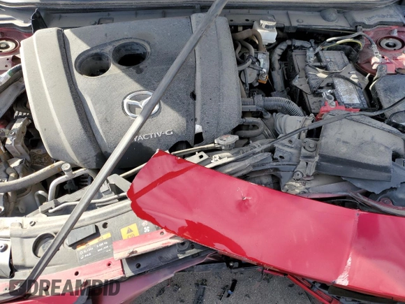 2021 Mazda 3 Preferred with VIN 3MZBPBCM9MM205816, listed as a Copart auction lot 84468874 with 34,351 mi miles and Salvage Title. Bid and sale history available at DreamBid. Image 12.