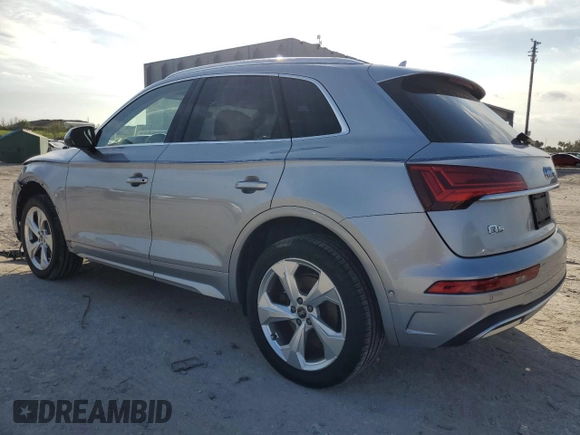 2021 Audi Q5 Prestige with VIN WA1CAAFY1M2007556, listed as a Copart auction lot 87270094 with 51,786 mi miles and Non Repairable. Bid and sale history available at carsss.com. Image 2.