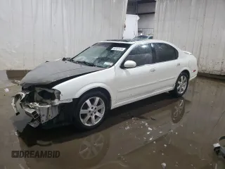 2002 Nissan Maxima GLE z VIN JN1DA31D32T418851, wystawiony jako Copart lot #44337415 z przebiegiem 154 799 mil mil oraz Szkoda całkowita • Salvage title. Historia ofert i sprzedaży dostępna na DreamBid. Obrazek 1.