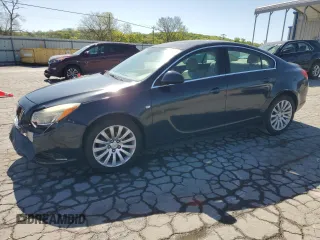 2011 Buick Regal CXL RL4 with VIN W04GS5EC7B1013411, listed as a Copart auction lot 52740735 with 223,154 mi miles and Salvage Title. Bid and sale history available at carsss.com. Image 1.