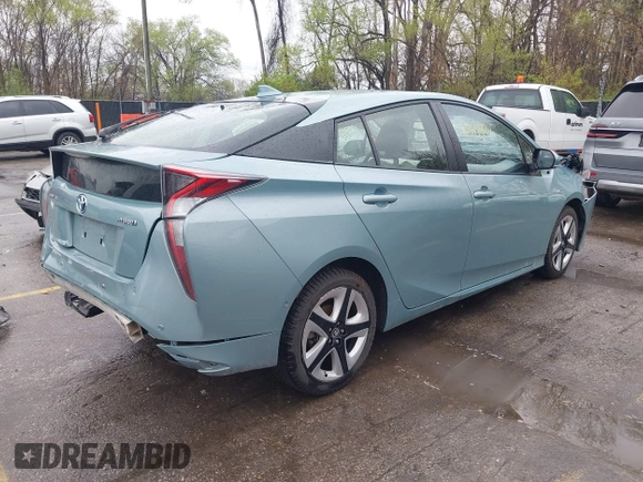 2017 Toyota Prius Two with VIN JTDKARFU1H3048623, listed as a IAAI auction lot 41971494 with 141,584 mi miles. Bid and sale history available at carsss.com. Image 4.