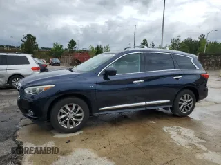 2015 Infiniti QX60 with VIN 5N1AL0MM9FC541589, listed as a Copart auction lot 54488435 with 123,892 mi miles and Salvage title. Bid and sale history available at DreamBid. Image 1.