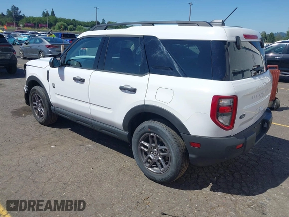 2025 Ford Bronco Sport Big Bend with VIN 3FMCR9BN5SRE22716, listed as a IAAI auction lot 42773441 with 7,178 mi miles and . Bid and sale history available at DreamBid. Image 3.