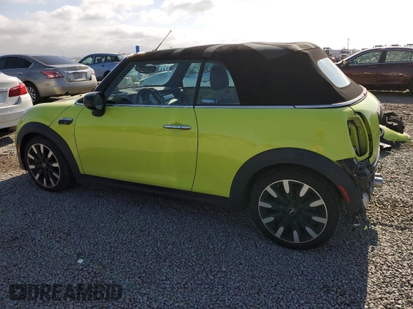 2022 MINI Convertible Cooper S с VIN WMW43DL03N3N79984, выставлен на аукционе Copart как лот 55783695 с пробегом 45 833 миль миль и Списание • Salvage title. История ставок и продаж доступна на DreamBid. Изображение 2.