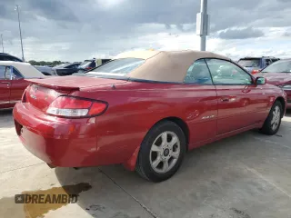 2001 Toyota Solara SE with VIN 2T1FF28P01C439535, listed as a Copart auction lot 74209894 with 231,931 mi miles and Non Repairable. Bid and sale history available at carsss.com. Image 3.