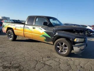 1998 Dodge Ram 1500 with VIN 3B7HC13Z7WG204938, listed as a Copart auction lot 89217965 with 279,668 mi miles and Salvage Title. Bid and sale history available at carsss.com. Image 4.