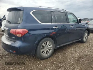 2017 Infiniti QX80 with VIN JN8AZ2NF7H9644383, listed as a Copart auction lot 49995815 with Not provided miles and Clean title. Bid and sale history available at DreamBid. Image 3.