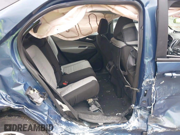 2024 Chevrolet Equinox LS with VIN 3GNAXHEG1RL169794, listed as a IAAI auction lot 42318001 with 35,007 mi miles and . Bid and sale history available at DreamBid. Image 8.