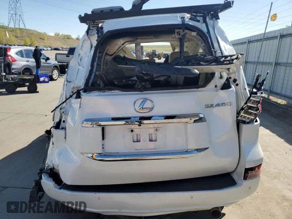 2014 Lexus GX 460 Luxury z VIN JTJJM7FX2E5086540, wystawiony jako Copart lot #55764415 z przebiegiem Nie podano mil oraz Nie do naprawy. Historia ofert i sprzedaży dostępna na DreamBid. Obrazek 6.