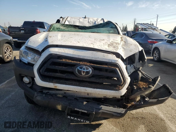 2020 Toyota Tacoma SR with VIN 5TFRX5GN5LX182839, listed as a Copart auction lot 50321015 with 53,929 mi miles and Salvage Title. Bid and sale history available at DreamBid. Image 5.