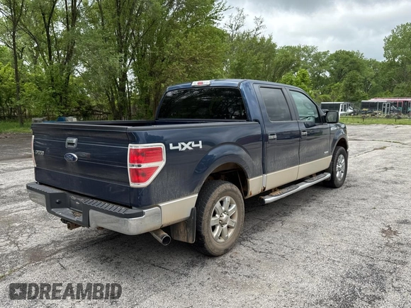 2014 Ford F-150 XL with VIN 1FTFW1ET9EFB16013, listed as a Copart auction lot 55620795 with 231,203 mi miles and Clean Title. Bid and sale history available at carsss.com. Image 4.