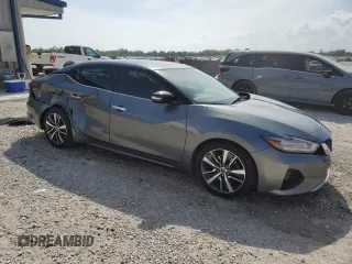 2019 Nissan Maxima SV with VIN 1N4AA6AV1KC366720, listed as a Copart auction lot 50392895 with 56,871 mi miles and Salvage Title. Bid and sale history available at DreamBid. Image 4.