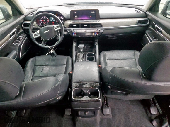 2022 Kia Telluride EX with VIN 5XYP34HC7NG243155, listed as a Copart auction lot 55508125 with 55,033 mi miles and Salvage title. Bid and sale history available at DreamBid. Image 8.
