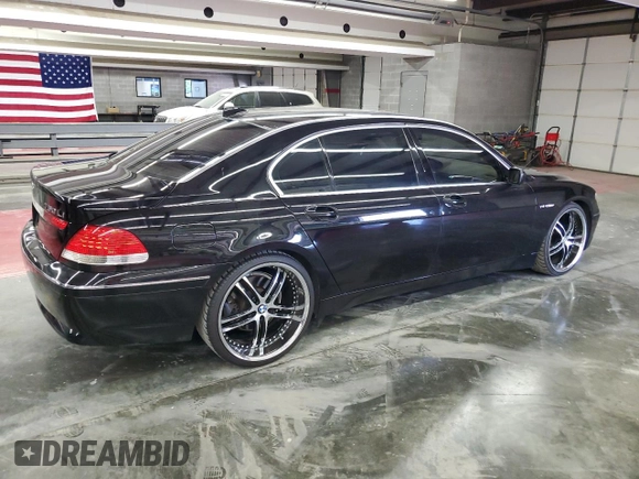2003 BMW 7 Series with VIN WBAGN83473DK10330, listed as a Copart auction lot 54171595 with 152,950 mi miles and Clean title. Bid and sale history available at DreamBid. Image 3.