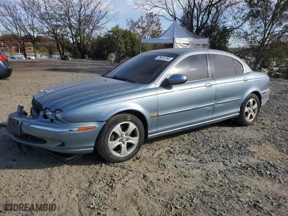 2002 Jaguar X-Type with VIN SAJEA51C62WC50078, listed as a Copart auction lot 78474784 with 144,780 mi miles and Salvage Title. Bid and sale history available at carsss.com. Image 1.