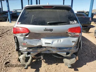 2018 Jeep Grand Cherokee Overland with VIN 1C4RJFCG8JC418368, listed as a Copart auction lot 50014005 with 34,287 mi miles and Salvage Title. Bid and sale history available at carsss.com. Image 6.