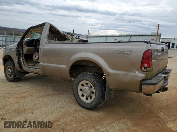 2005 Ford F-250 XL with VIN 1FTNF21565EC22272, listed as a Copart auction lot 88676455 with Not Provided miles and Salvage Title. Bid and sale history available at DreamBid. Image 2.