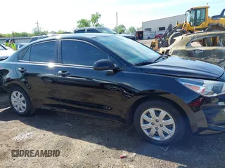 2022 Kia Rio S with VIN 3KPA24AD6NE502193, listed as a IAAI auction lot 42081391 with 18,683 mi miles and . Bid and sale history available at carsss.com. Image 13.