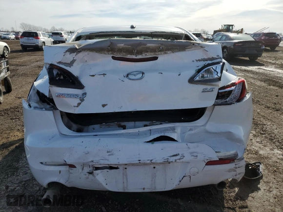 2011 Mazda 3 S Grand Touring with VIN JM1BL1W6XB1417348, listed as a Copart auction lot 50044175 with 98,458 mi miles and Salvage Title. Bid and sale history available at DreamBid. Image 6.