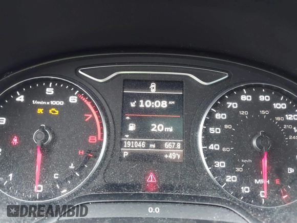2015 Audi A3 Premium Plus z VIN WAUEFGFF4F1064793, wystawiony jako IAAI lot #42227042 z przebiegiem 191 046 mil mil oraz . Historia ofert i sprzedaży dostępna na DreamBid. Obrazek 7.
