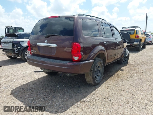 2004 Dodge Durango SLT with VIN 1D4HD48N34F138801, listed as a IAAI auction lot 42565094 with 123,220 mi miles and . Bid and sale history available at DreamBid. Image 4.
