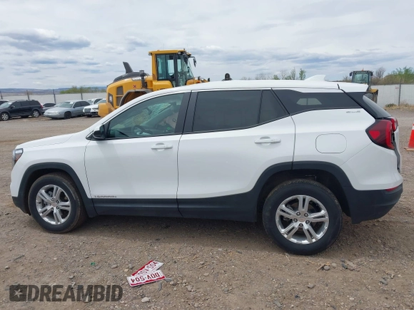 2024 GMC Terrain SLE with VIN 3GKALTEG9RL372217, listed as a IAAI auction lot 42140004 with 18,262 mi miles and . Bid and sale history available at carsss.com. Image 14.