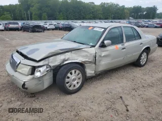 2004 Mercury Grand Marquis LS Premium с VIN 2MEFM75W04X687426, выставлен на аукционе Copart как лот 54419495 с пробегом 100 711 миль миль и Чистый • Clean title. История ставок и продаж доступна на DreamBid. Изображение 1.