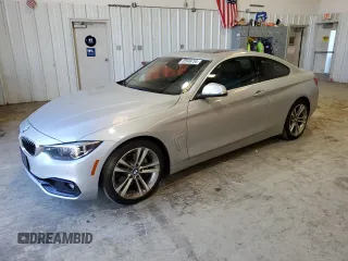 2018 BMW 4 Series 430i with VIN WBA4W3C52JAE64850, listed as a Copart auction lot 82846754 with 28,995 mi miles and Salvage Title. Bid and sale history available at DreamBid. Image 1.