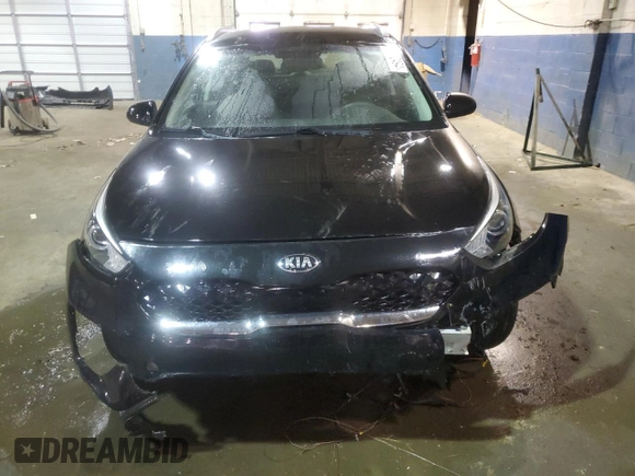2021 Kia Niro LX with VIN KNDCB3LC1M5486275, listed as a Copart auction lot 84012494 with 25,425 mi miles and Salvage Title. Bid and sale history available at carsss.com. Image 5.