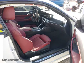 2024 BMW 4 Series M440i with VIN WBA83AP0XRCN55018, listed as a IAAI auction lot 41688648 with 19,199 mi miles. Bid and sale history available at carsss.com. Image 5.