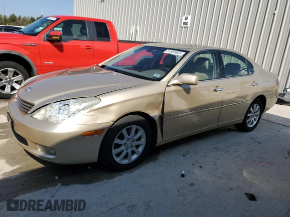 2004 Lexus ES 350 with VIN JTHBA30G345038687, listed as a Copart auction lot 51935605 with 325,190 mi miles and Non Repairable. Bid and sale history available at DreamBid. Image 1.