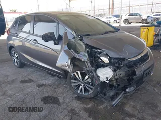 2019 Honda Fit EX z VIN 3HGGK5H88KM719594, wystawiony jako IAAI lot #42348016 z przebiegiem 37 771 mil mil oraz . Historia ofert i sprzedaży dostępna na DreamBid. Obrazek 1.
