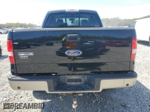 2007 Ford F-150 XLT with VIN 1FTPW14V57KC63057, listed as a Copart auction lot 51141915 with 151,540 mi miles and Salvage Title. Bid and sale history available at carsss.com. Image 6.
