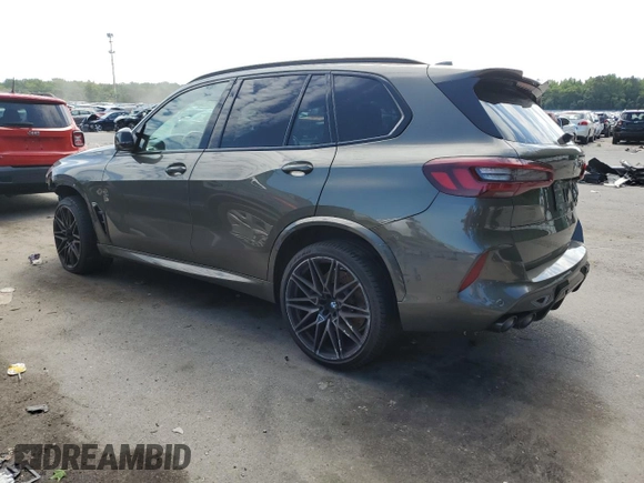 2020 BMW X5 M Competition with VIN 5YMJU0C02L9D70901, listed as a Copart auction lot 63603183 with 33,409 mi miles. Bid and sale history available at carsss.com. Image 2.