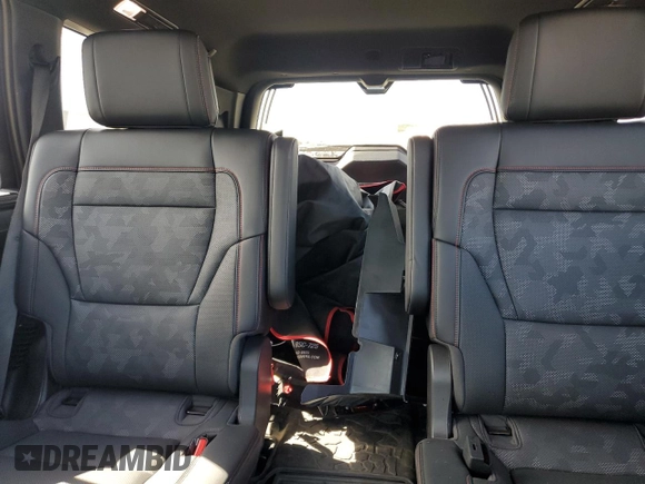 2025 Toyota Sequoia SR5 with VIN 7SVAAABA7SX054053, listed as a Copart auction lot 48164835 with 4,009 mi miles and Salvage Title. Bid and sale history available at carsss.com. Image 10.