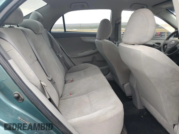 2009 Toyota Corolla with VIN JTDBL40E39J040700, listed as a Copart auction lot 52193715 with 167,837 mi miles and Salvage Title. Bid and sale history available at carsss.com. Image 10.
