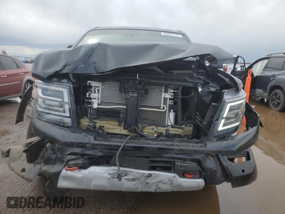 2024 Nissan Titan Pro-4X with VIN 1N6AA1ED7RN106896, listed as a Copart auction lot 55622215 with 16,155 mi miles and Salvage title. Bid and sale history available at DreamBid. Image 5.