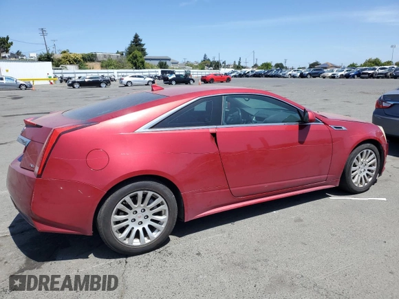 2011 Cadillac CTS with VIN 1G6DC1ED4B0136793, listed as a Copart auction lot 62736385 with 128,962 mi miles and Salvage title. Bid and sale history available at DreamBid. Image 3.
