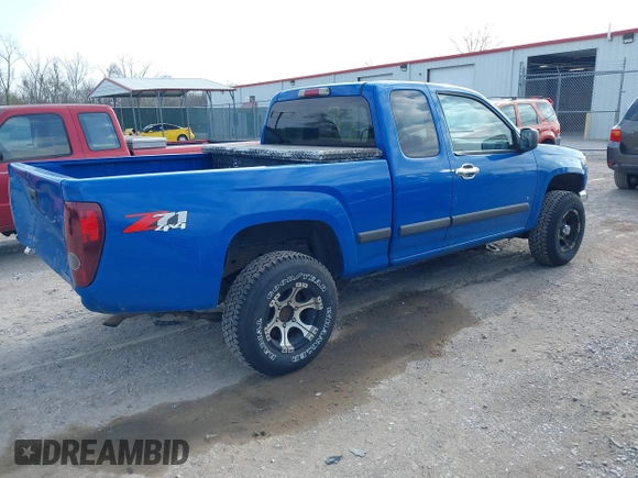 2007 Chevrolet Colorado LT w/1LT with VIN 1GCDT19E878104826, listed as a IAAI auction lot 42068975 with 262,741 mi miles. Bid and sale history available at carsss.com. Image 4.