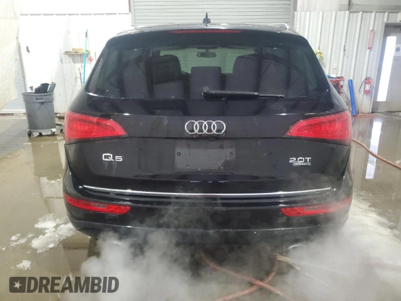 2017 Audi Q5 Premium with VIN WA1C2AFP4HA098273, listed as a Copart auction lot 41473975 with 51,449 mi miles and Salvage Title. Bid and sale history available at carsss.com. Image 6.