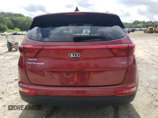2017 Kia Sportage EX with VIN KNDPN3AC8H7093041, listed as a Copart auction lot 56724795 with 153,745 mi miles and Salvage title. Bid and sale history available at DreamBid. Image 6.