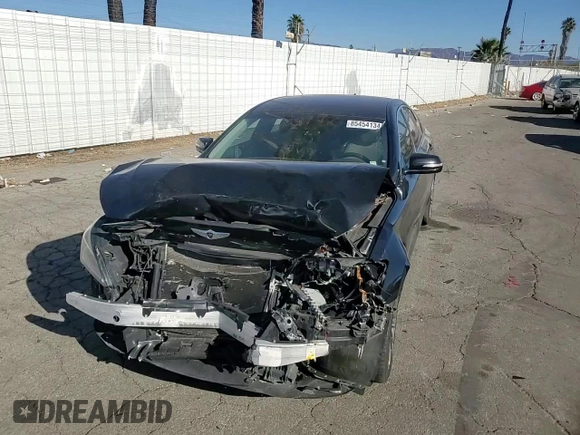 2018 Genesis G80 3.8L with VIN KMHGN4JE6JU225160, listed as a Copart auction lot 85454134 with 67,994 mi miles and Salvage Title. Bid and sale history available at carsss.com. Image 10.