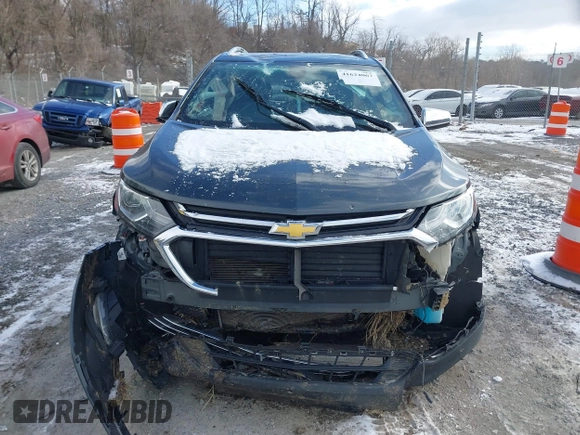 2018 Chevrolet Equinox Premier with VIN 3GNAXNEX0JS614356, listed as a IAAI auction lot 41624067 with 128,650 mi miles. Bid and sale history available at carsss.com. Image 12.
