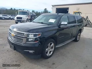 2015 Chevrolet Suburban LTZ with VIN 1GNSKKKCXFR278762, listed as a IAAI auction lot 41837990 with 229,339 mi miles. Bid and sale history available at carsss.com. Image 16.