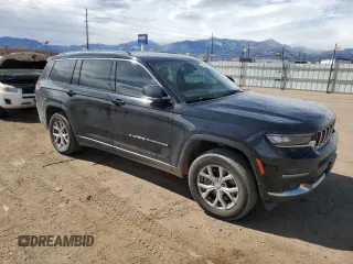 2022 Jeep Grand Cherokee Limited z VIN 1C4RJKBGXN8617361, wystawiony jako Copart lot #48968965 z przebiegiem 42 776 mil mil oraz Czysty tytuł • Clean title. Historia ofert i sprzedaży dostępna na DreamBid. Obrazek 4.