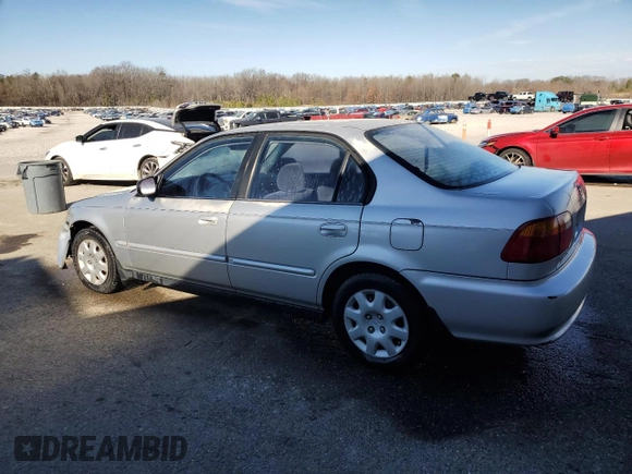 2000 Honda Civic VP z VIN 2HGEJ6614YH536447, wystawiony jako Copart lot #46506085 z przebiegiem 302 724 mil mil oraz Szkoda całkowita • Salvage title. Historia ofert i sprzedaży dostępna na DreamBid. Obrazek 2.