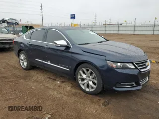 2018 Chevrolet Impala Premier with VIN 2G1125S30J9149785, listed as a Copart auction lot 53865465 with 82,582 mi miles and Salvage Title. Bid and sale history available at DreamBid. Image 4.